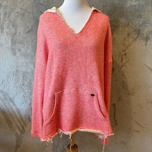 Roxy Beachgirl Surfer Coastal Cowgirl Knit Sweater Sz M